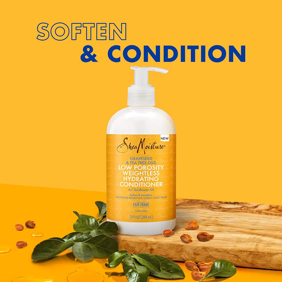 SheaMoisture Shampoo and Conditioner Low porosity kit