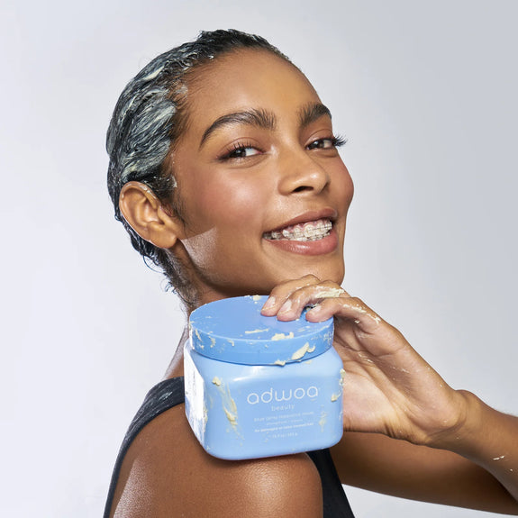 ADWOA BEAUTY blue tansy reparative mask