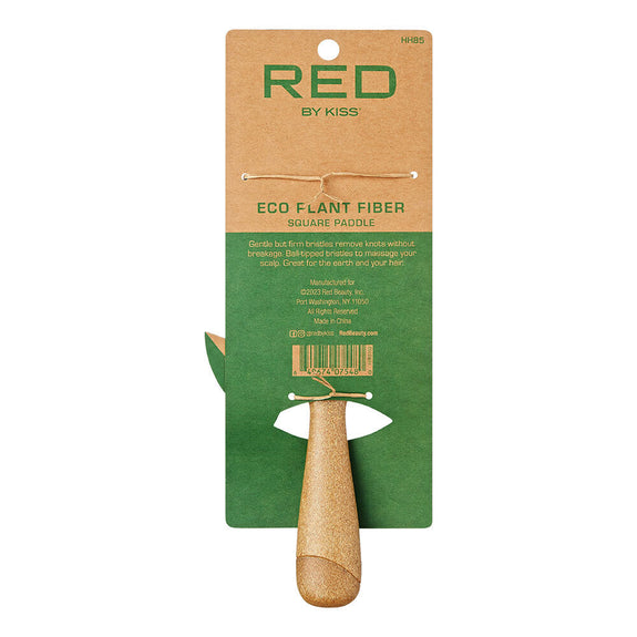 RED BY KISS Eco Plant Fiber Square Paddle Brush