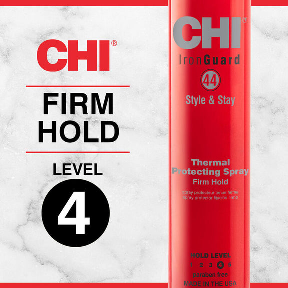 CHI 44 Iron Guard Style and Stay Firm Hold thermal Protecting Spray 284 ml