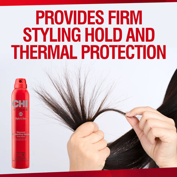 CHI 44 Iron Guard Style and Stay Firm Hold thermal Protecting Spray 284 ml