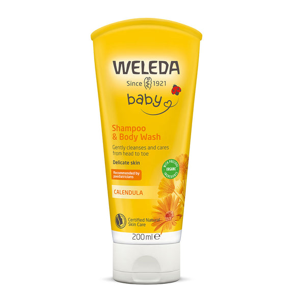 weleda Calendula Shampoo and Body Wash 200ML