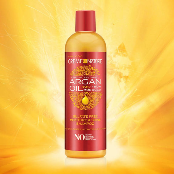 CREME OF NATURE ARGAN OIL FROM MOROCCO Sulfate-Free Moisture & Shine Shampoo