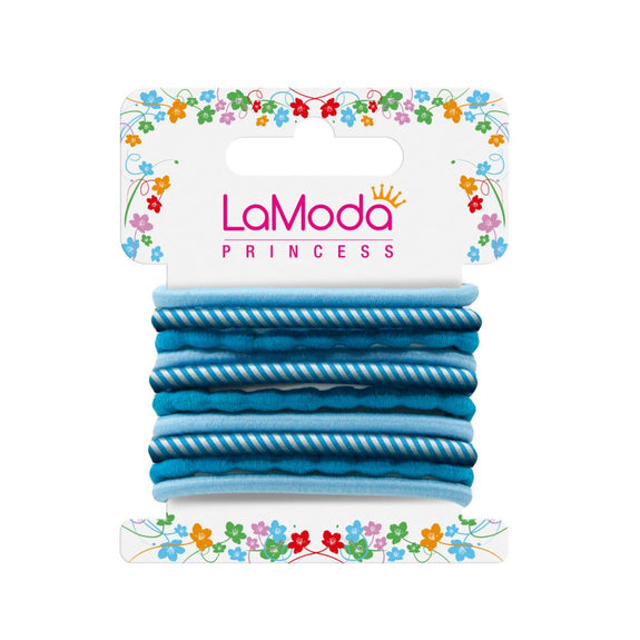 LA MODA MIXED STYLE BLUE PONYTAILERS
