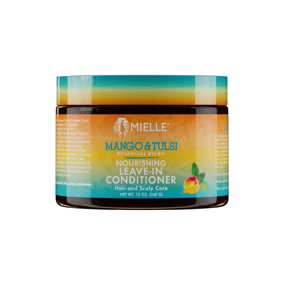 MIELLE Mango & Tulsi Nourishing Leave-In Conditioner-12 OZ