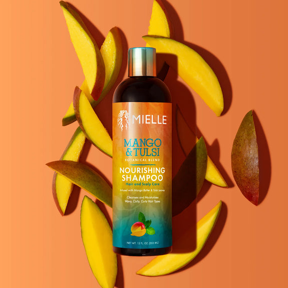 MIELLE Mango & Tulsi Nourishing Shampoo-12 OZ