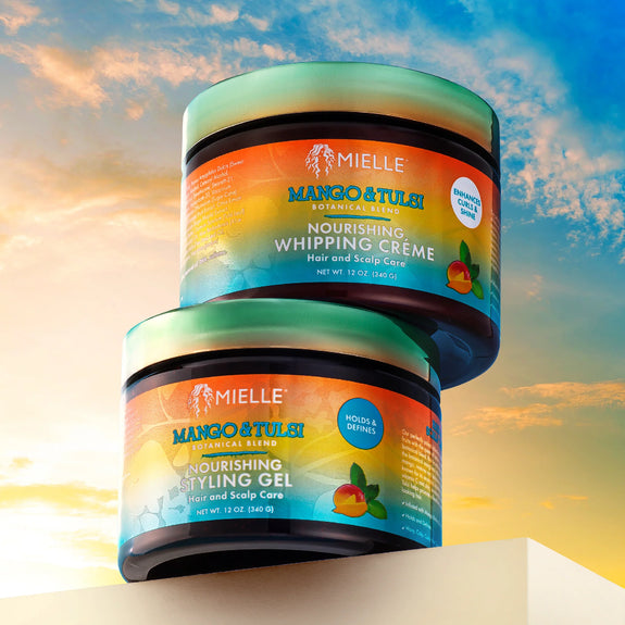 MIELLE Mango & Tulsi Nourishing Whipping Crème-12 OZ