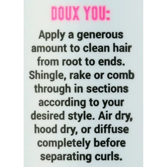 THE DOUX MOUSSE DEF TEXTURE FOAM