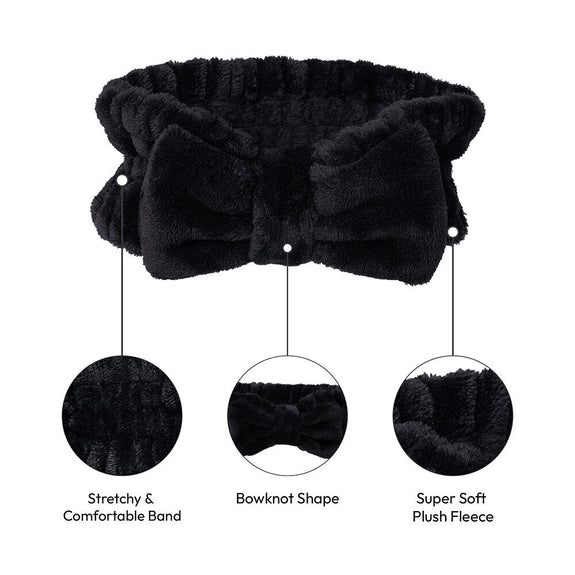 RED BY KISS Plush Spa Headband