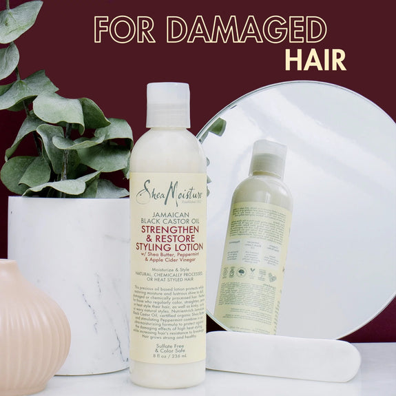 SheaMoisture Jamaican Black Castor Oil Styling Lotion-8 OZ