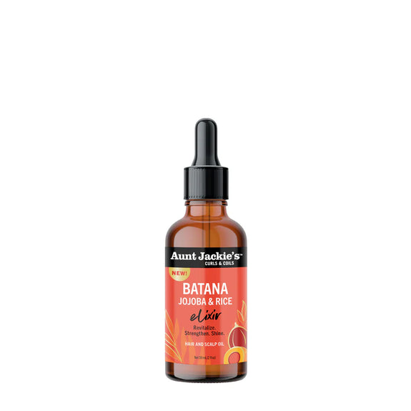 AUNT JACKIE'S CURLS & COILS Batana, Jojoba & Rice Elixir Hair and Scalp Oil