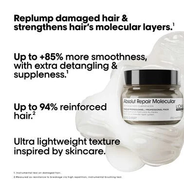 L'ORÉAL PROFESSIONNEL ABSOLUT REPAIR MOLECULAR RINSE-OFF MASK
