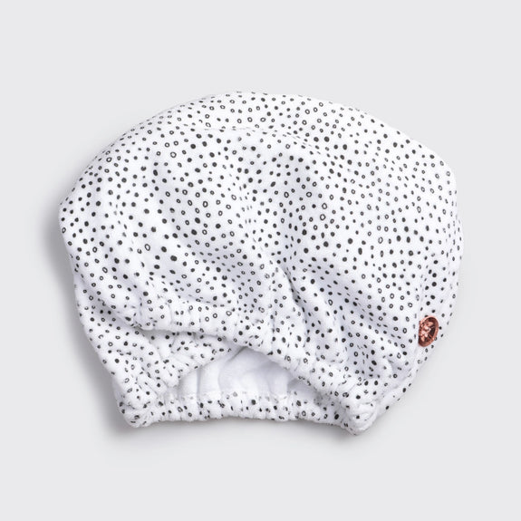 KITSCH Quick Dry Hair Towel - Micro Dot