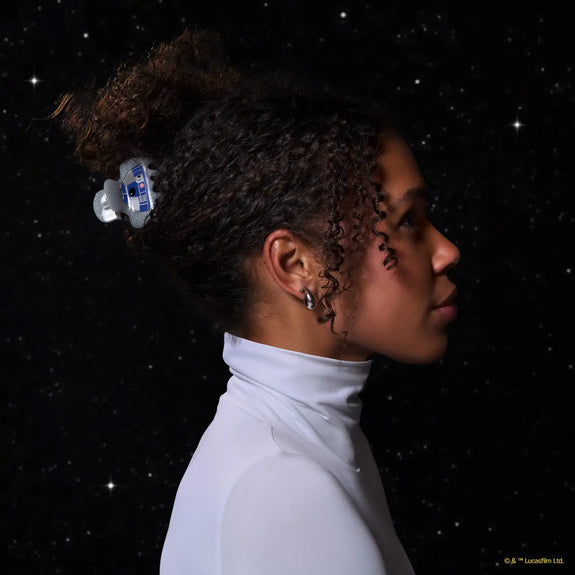 KITSCH Star Wars™ & Kitsch Glitter Cloud Clip in R2-D2