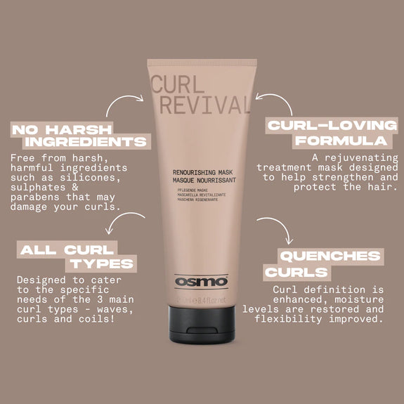 OSMO CURL REVIVAL RENOURISHING MASK-250ML