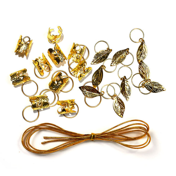 RED BY KISS Complete Style Braid Charm Set