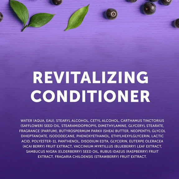 Cantu Revitalizing Conditioner with Acai Berry and Shea Butter, 13.5 fl oz.