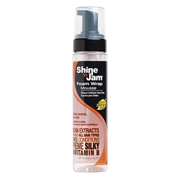 Ampro Shine 'N Jam Supreme Foam Wrap Mousse - 8 oz