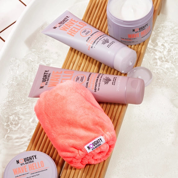 NOUGHTY Microfibre Hair Towel - the Pink One