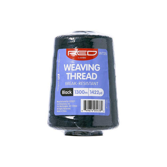RED BY KISS WEAVING THREAD BREAK -RESISTANT BLACK