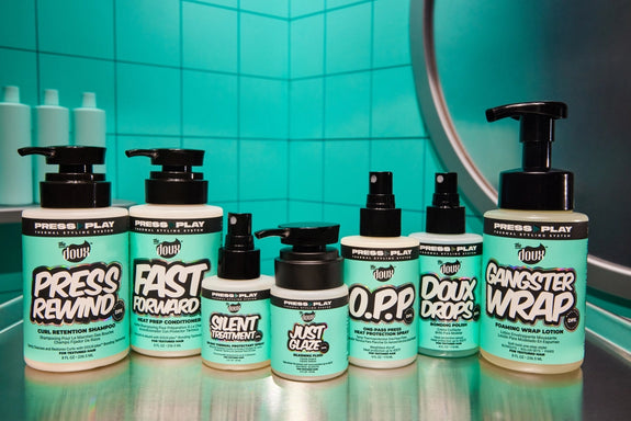 THE DOUX O.P.P. One-Pass Press Heat Protection Spray 4 oz