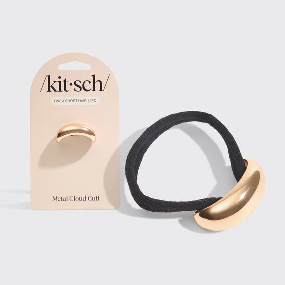KITSCH Metal  Cloud Cuff - Gold
