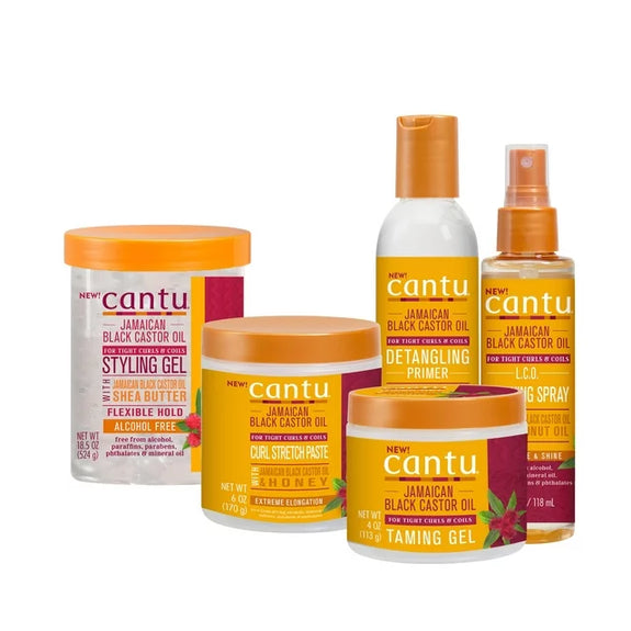 Cantu Jamaican Black Castor Oil Curl Stretch Paste, 6 oz.