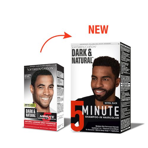 Dark & natural  Permanent Men's Hair Color