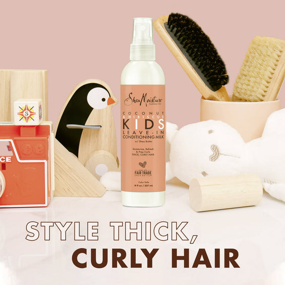 SheaMoisture Coconut & Hibiscus Kids Extra-Moisturising Detangler 8oz