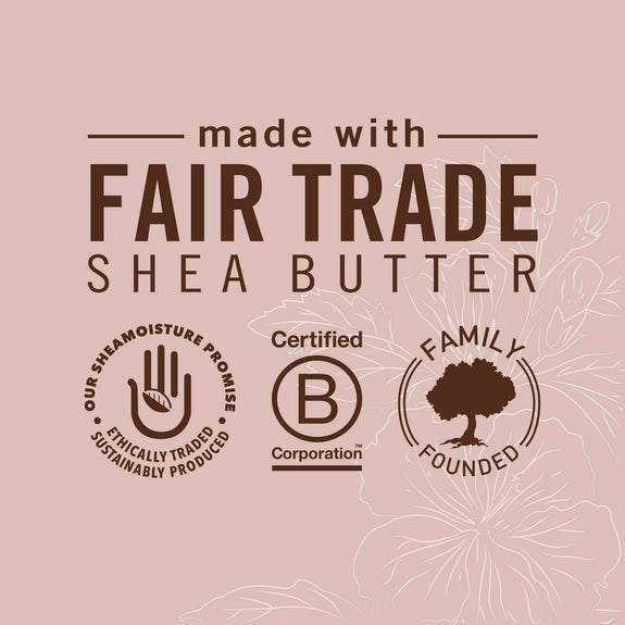 Shea Moisture Coconut & Hibiscus Curl & Shine Conditioner 384ml
