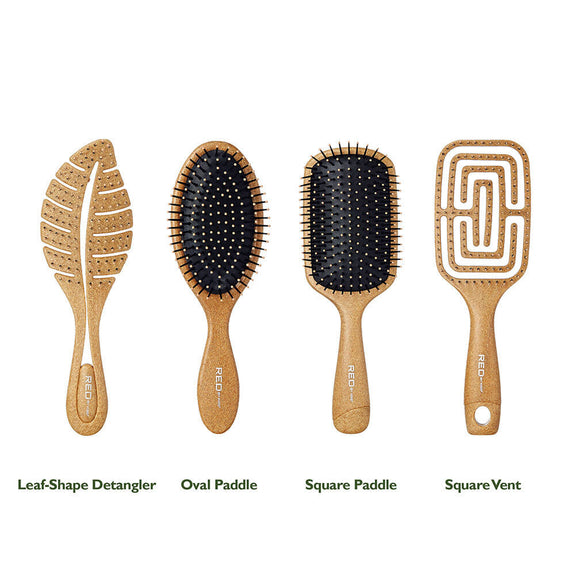 RED BY KISS Eco Plant Fiber Oval Paddle Brush