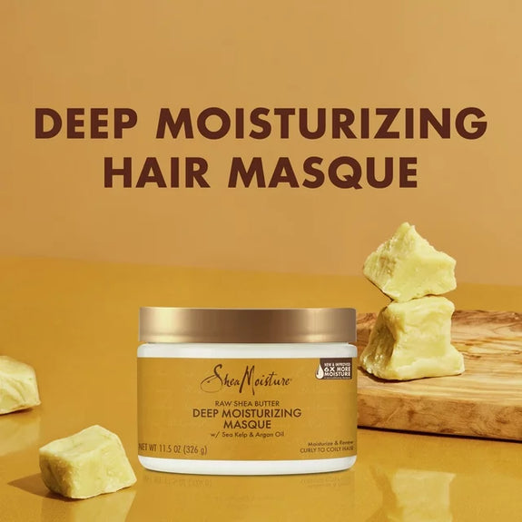 SheaMoisture Raw Shea Butter Deep Moisturizing Hair Masque 11.5oz