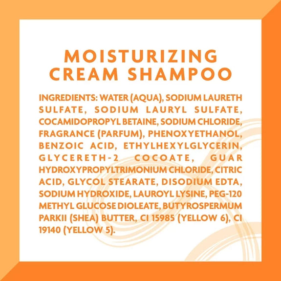 Cantu Shea Butter Moisturizing Cream Shampoo, 13.5 fl oz