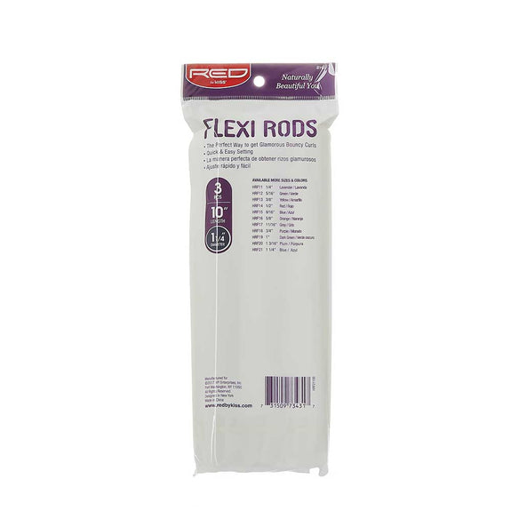 RED BY KISS Flexi Rods 10″ Length Blue