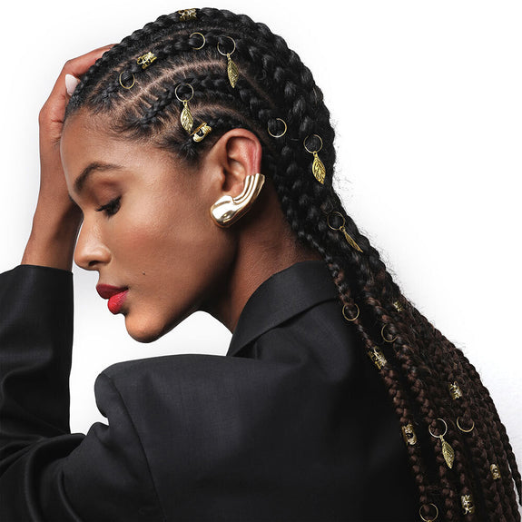 RED BY KISS Complete Style Braid Charm Set
