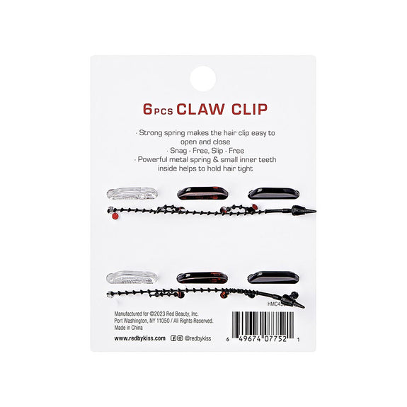 RED BY KISS Hair Claw Clip