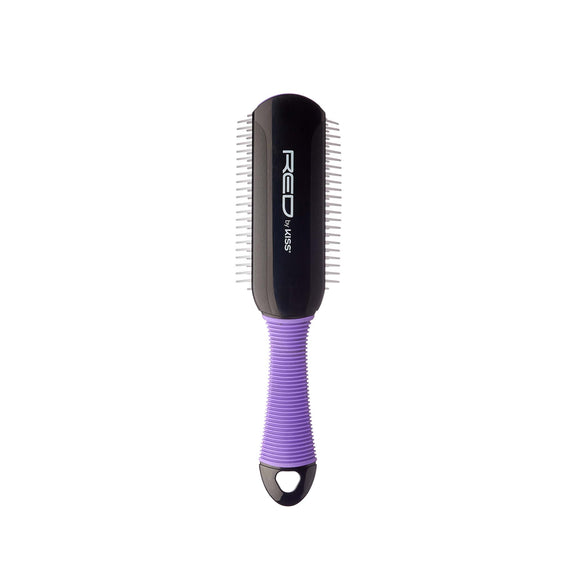 RED BY KISS Detangling Non-Slip Brush ( PURPLE)