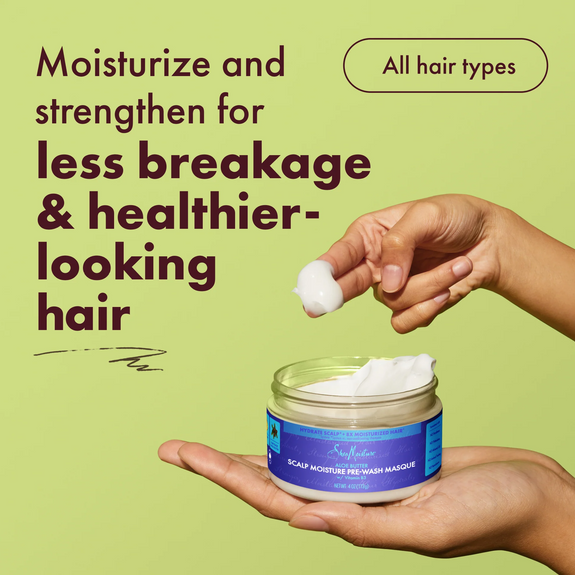 Sheamoisture Aloe Butter Scalp Moisture Pre-Wash Masque 4 OZ