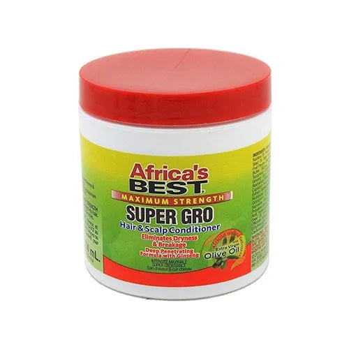 Africa's Best Maximum Strength Super Gro Hair & Scalp Conditioner 149g