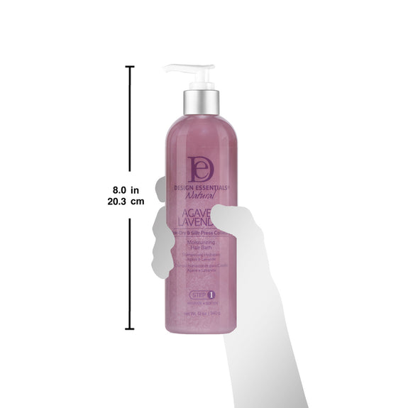 DESIGN ESSENTIALS Agave & Lavender Moisturizing Hair Bath  12 OZ