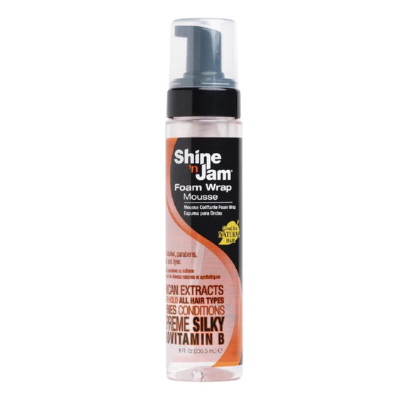 Ampro Shine 'N Jam Supreme Foam Wrap Mousse - 8 oz