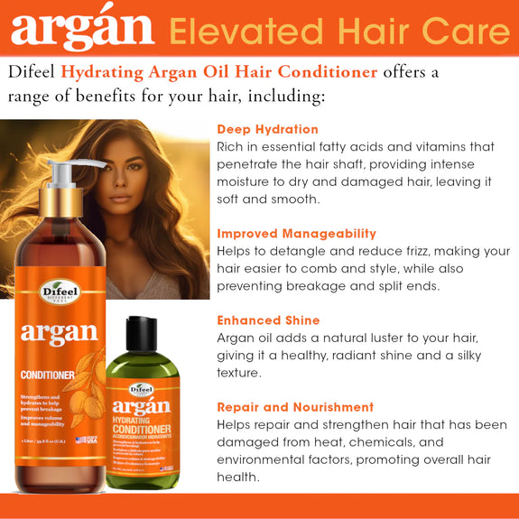 DIFEEL ELEVATED ARGAN CONDITIONER 33.8 OZ.