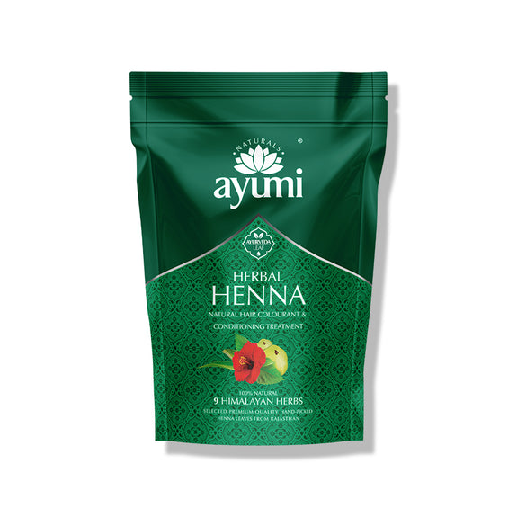 AYUMI Herbal Henna + 9 Himalayan Herbs 150g