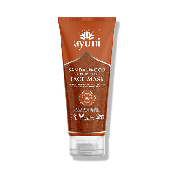 Ayumi Sandalwood & Pink Clay Face Mask 100ml
