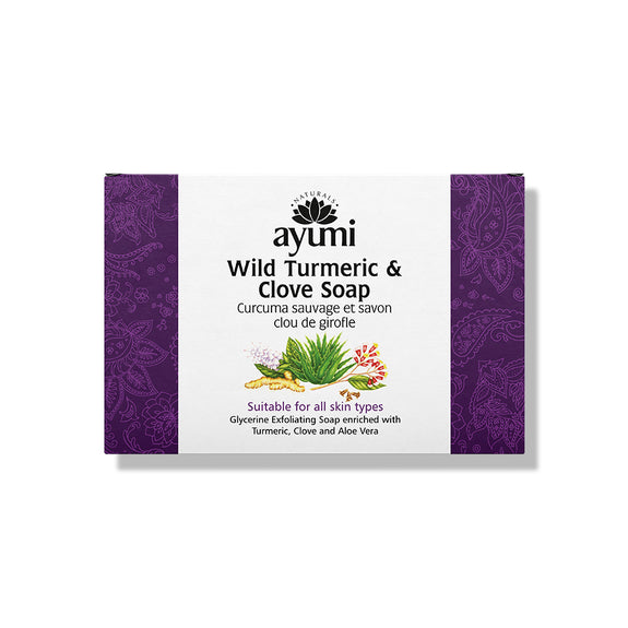 Ayumi Turmeric & Clove Scrub Soap 100g