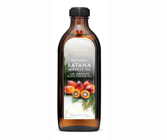 MAMADO AROMATHERAPY NATURAL BATANA  MIRACLE OIL WITH JAMAICAN BLACK CASTOR OIL 150ML