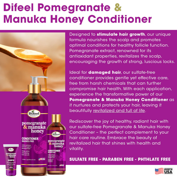 DIFEEL POMEGRANATE & MANUKA HONEY SULFATE-FREE CONDITIONER
