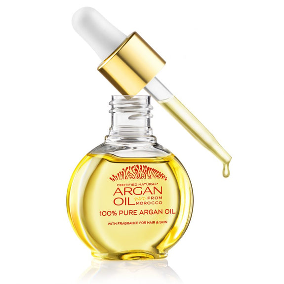 CREME  OF NATURE ARGAN OIL FROM MOROCCO 100% Pure Argan Oil  1 OZ
