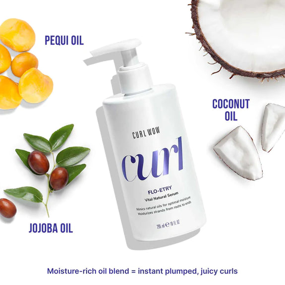 CURL WOW  Flo-etry Vital Natural Serum -295 ml