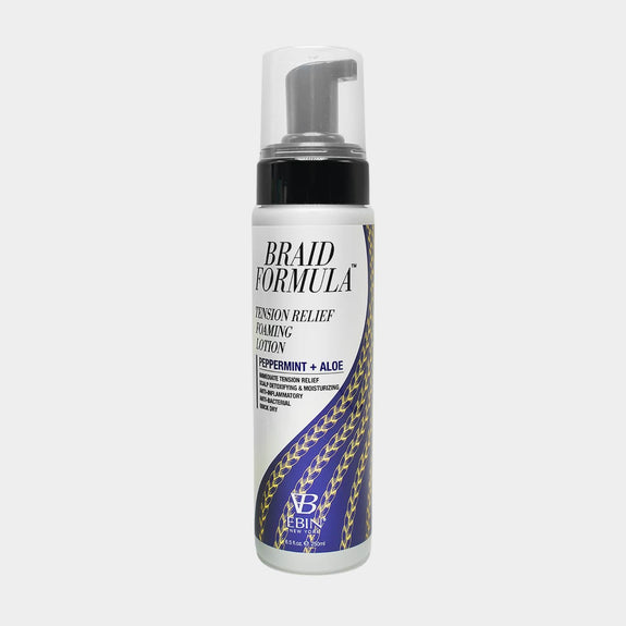 EBIN BRAID FORMULA TENSION RELIEF FOAMING LOTION - PEPPERMINT-250 ML